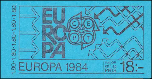 Carnet de la marque Europe / CEPT - Pont 10x 1270, **