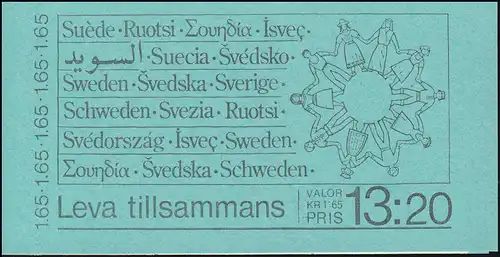 Carnets de marques 89 Vivre ensemble - Immigrants en Suède, **