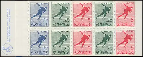 Carnets de marque 10I Coupe du monde de patinage rapide (encoche suédoise) **