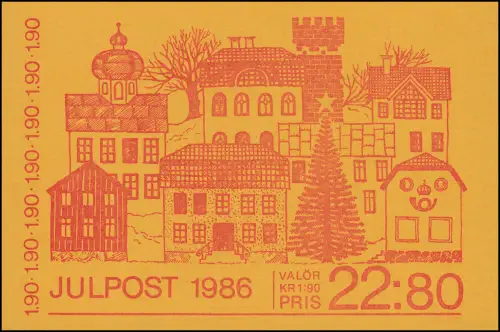 Carnets de marque 117 Noël - Petite ville à Noël, **
