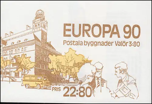 Markenheftchen 148 Europa / CEPT - Postalische Einrichtungen, **