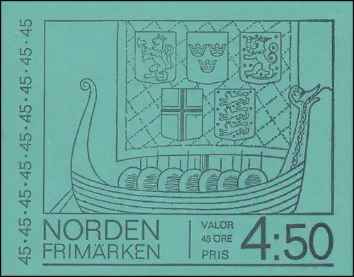 Carnets de marque NORDEN - voiliers 10x 629D, **