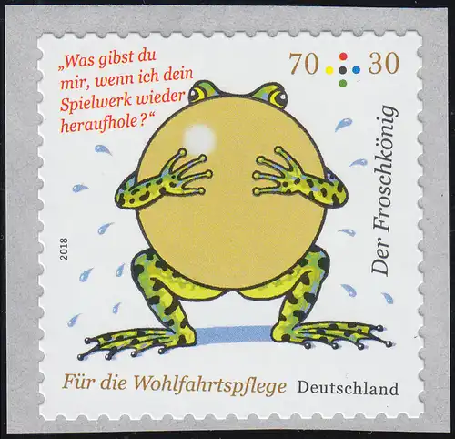 3364 Grimms Märchen: Der Froschkönig, selbstklebend aus der Rolle, **