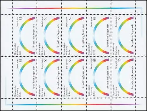 2341 Premier jour œcuménique de l'Église - Bogen 10 ** post-fraîchissement