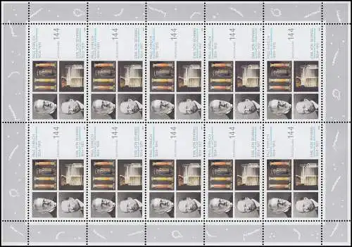 2389 Prix Nobel Paul Ehrlich et Emil von Berring - Bogen 10 ** frais de port