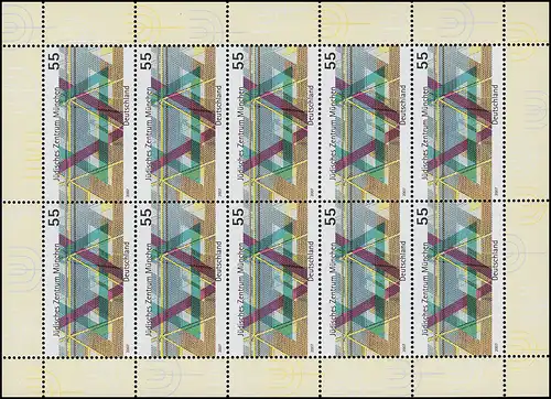 2594 Ouverture du Centre Juif de Munich - Bogen 10 ** post-fraîchissement