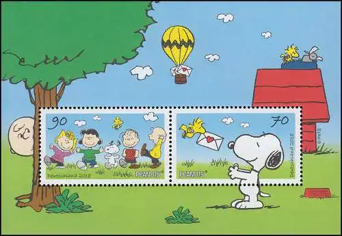 Bloc 82 Snoopy et la bande de Peanuts