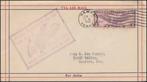 PACIFIC NORTHWEST AIR TOUR RICHEY FIELD Nampa/Idaho 29.6.31