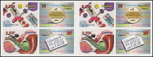 Espagne Carnets de marques 0-73, Salon européen des collectionneurs ECC, **