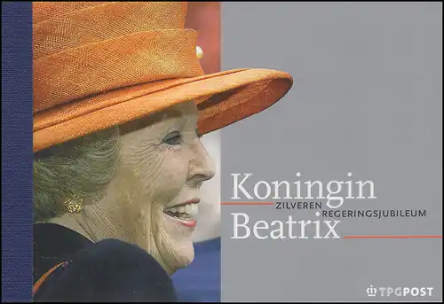 Markenheftchen PR 7 Regierungsjubiläum Königin Beatrix 02/2005 **