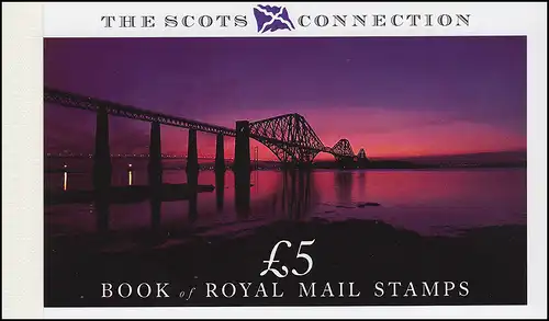 Großbritannien-Schottland Markenheftchen 1 The Scots Connection, ** postfrisch 