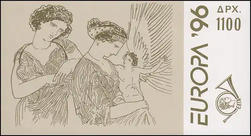 Griechenland Markenheftchen 19 Europa 1996, postfrisch ** / MNH