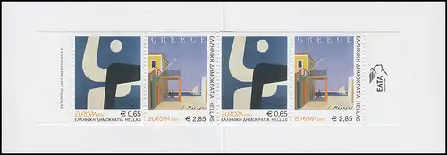 Griechenland Markenheftchen 25 Europa 2003, ** postfrisch