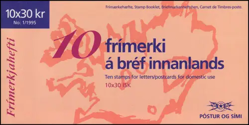 Islande Carnets de marques 824 NORDEN - Tourisme 300 Kr, ** frais de port