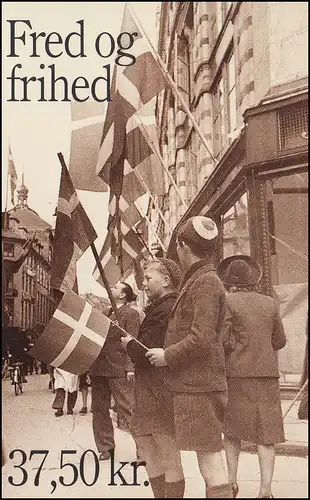 Danemark Carnets de marques 1100 Europe - Paix et liberté, ** post-fraîchissement