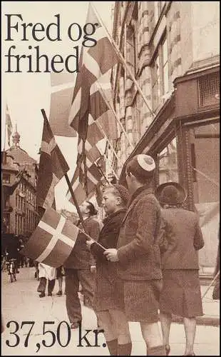 Danemark Carnets de marques 1100 Europe - Paix et liberté, ** post-fraîchissement