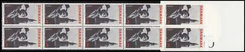 Danemark Carnets de marques 1100 Europe - Paix et liberté, ** post-fraîchissement