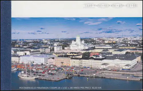 Finnland Markenheftchen 57 Helsinki - Kulturhauptstadt Europas, gestempelt
