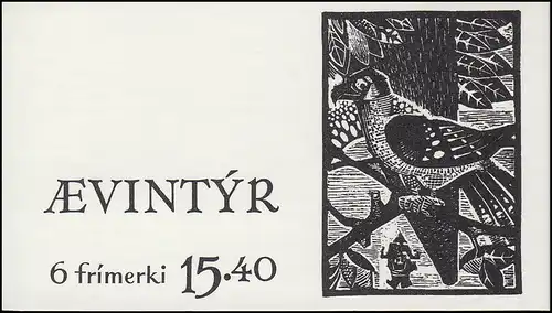 Îles Féroé Carnets de marques 2 illustrations contes de fées, ** post-fraîchissement