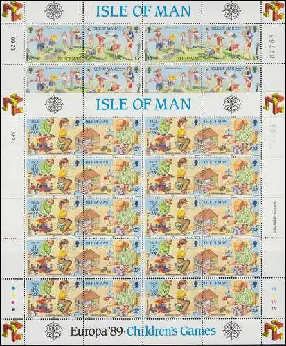 Isle of Man 404-407 Europe Jeux pour enfants / Jouets pour enfant, jeu de petit arc **