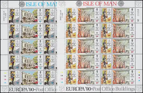 Isle of Man 427-430 Postalische Einrichtungen, Kleinbogen-Satz **