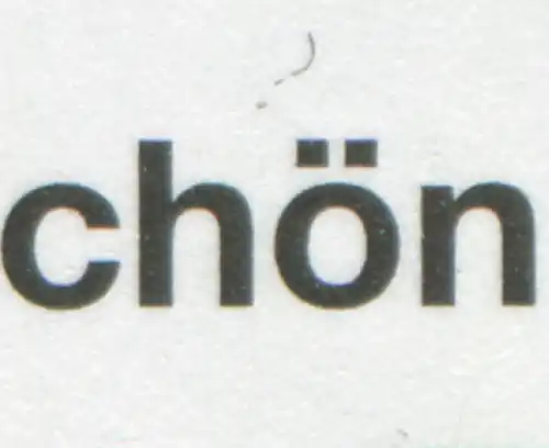 3174I Helmut Schön mit PLF I schwarzes Fragezeichen über ö in Schön, Feld 7 **