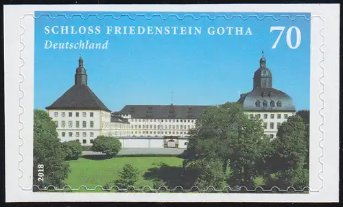 3388 Schloss Friedenstein zu Gotha, selbstklebend aus FB 77, **