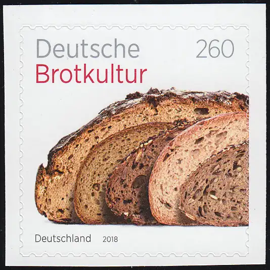 3390 Deutsche Brotkultur, selbstklebend aus MH 110, **