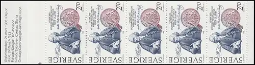 Carnet de marques Contrat d'amitié et de commerce 5x 1232, avec FN 2 **