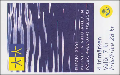 Carnet de la marque 276 Europe / CEPT - Eau, **