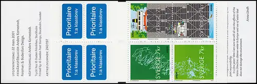 Carnet de la marque 276 Europe / CEPT - Eau, **