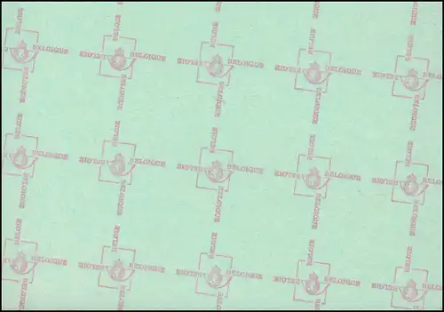 Belgien-Markenheftchen 2255 König Baudouin - Taxipost 1986 **