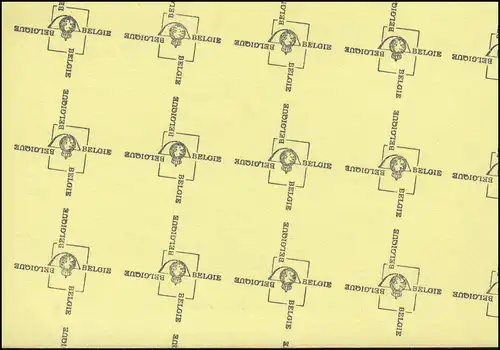 Belgien-Markenheftchen 2165 König Baudouin - Postpaket 1984, **