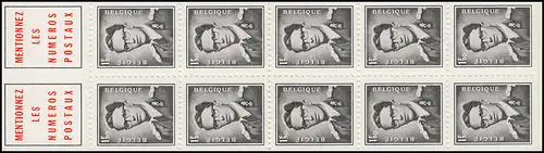 Livret de la Belgique 1621x Roi Baudouin 1970, **