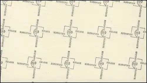 Belgien-Markenheftchen 1621x König Baudouin 1970, **