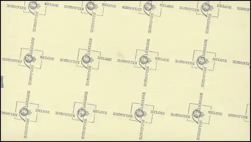 Belgien-Markenheftchen 29 Löwe und König Baudouin 20 Franc 1978, mit ZB **