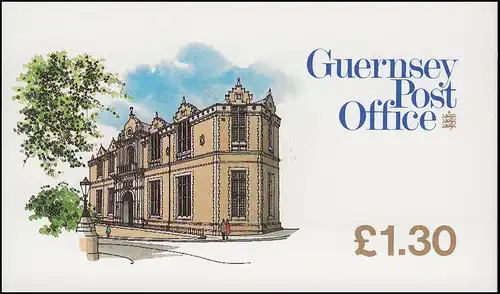 Guernsey Markenheftchen 23 Ansichten Markthallen 1985 **