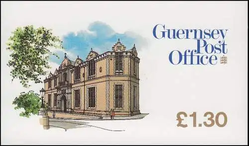 Guernsey Markenheftchen 23 Ansichten Markthallen 1985 **