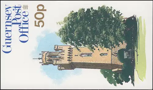 Guernsey Markenheftchen 24 Ansichten Victoria Tower 1985 **