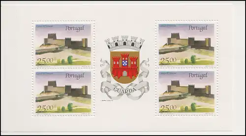 Livret de marque du Portugal 1720 BuS Château Trancoso, frais de port