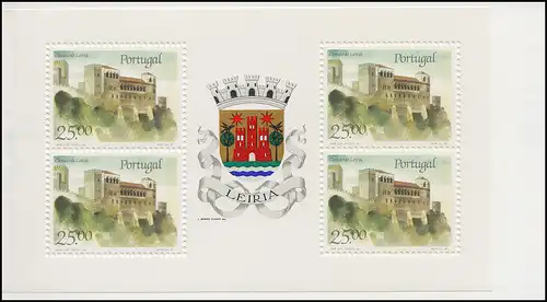 Portugal-Markenheftchen 1721 BuS Kastell Leiria, postfrisch **/ MNH