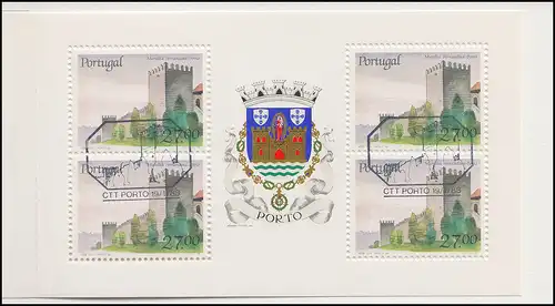 Livrets de marque du Portugal 1739 BUS mur de fixation de Porto, ESSt 19.1.88