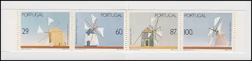 Portugal-Markenheftchen Nr. 5 - Windmühlen, Ausgabe 1989, postfrisch **
