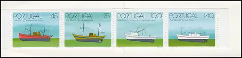 Portugal-Markenheftchen 11 Küstenfischerei Schleppnetzschiffe 1994, postfrisch