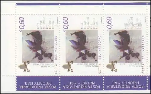 Carnets de marque du Vatican 0-12 Peintures modernes, **