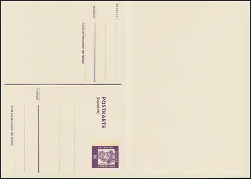 P 59 - Gutenberg 8/8 Pf Grotesk - blanc **