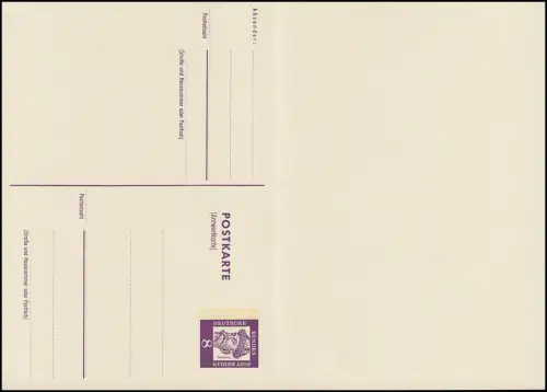 P 59 - Gutenberg 8/8 Pf Grotesk - blanc **