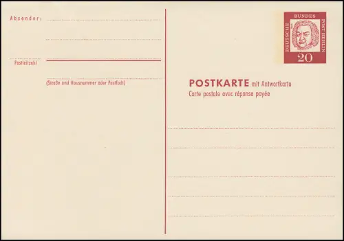 P 61 - Bach 20/20 Pf Grotesk - weiss **