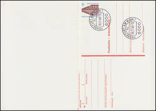 P 132 - SWK 40/40 Pf Poutres lumineuses à l'impression de valeurs, VS-O Francfort/Main