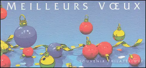 France Bloc 82 Noël et Nouvel An: hérisson avec chapeau **, avec carte pliante